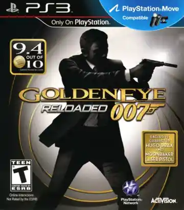 GoldenEye 007 - Reloaded (USA) (v1.02) (Disc) (Update) box cover front